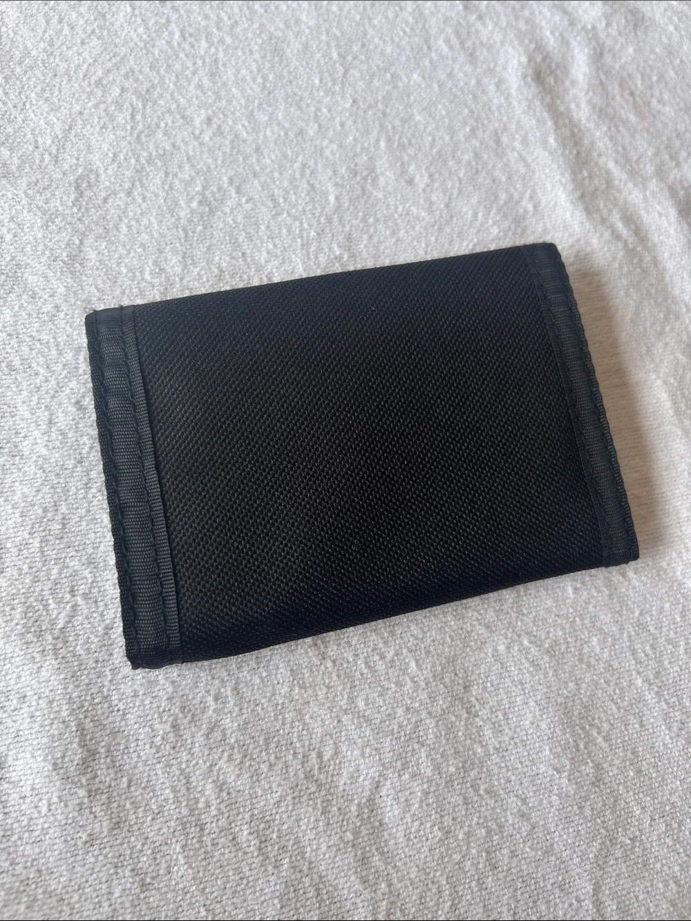 Men's Black Trifold Tactical Wallet - Nylon
